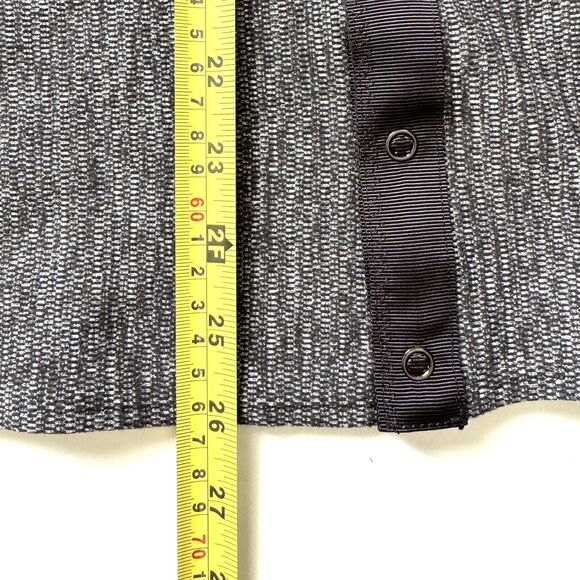 Lululemon Versatile Vinyasa Scarf In Mini Check Pique Black Pique Nursing Cover* - Picture 6 of 8